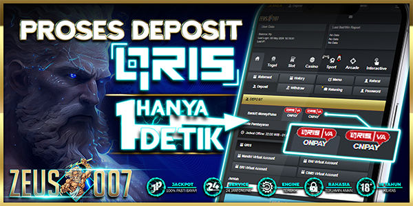 DEPOSIT QRIS KILAT ZEUS007